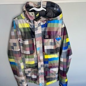 DC Ekotech 8000 Ski jacket multi color size Small